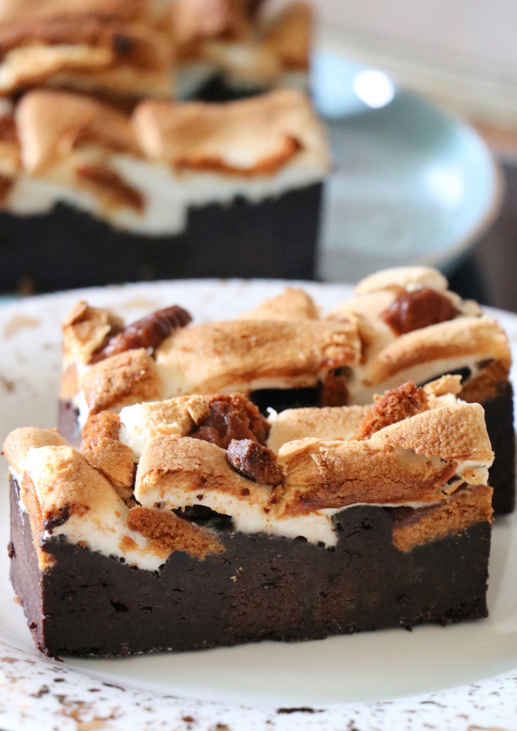 Peppermint Chocolate Brownies